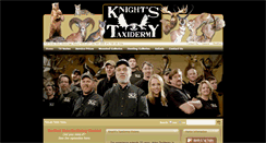 Desktop Screenshot of knightstaxidermy.com